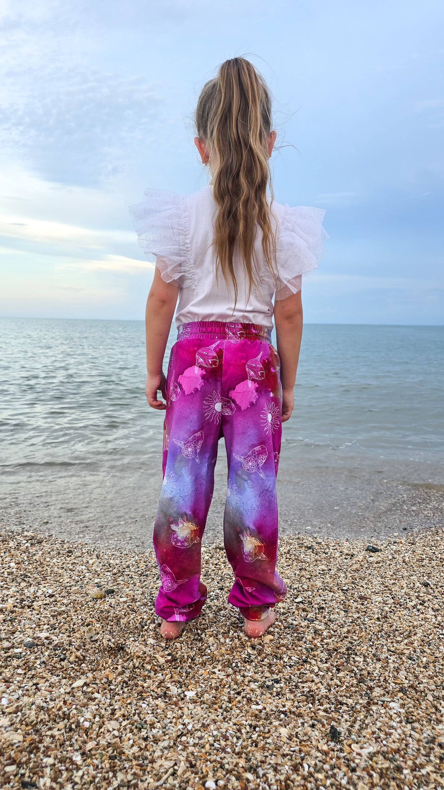 PRE ORDER - Tracksuit pants - Ocean Eclipse