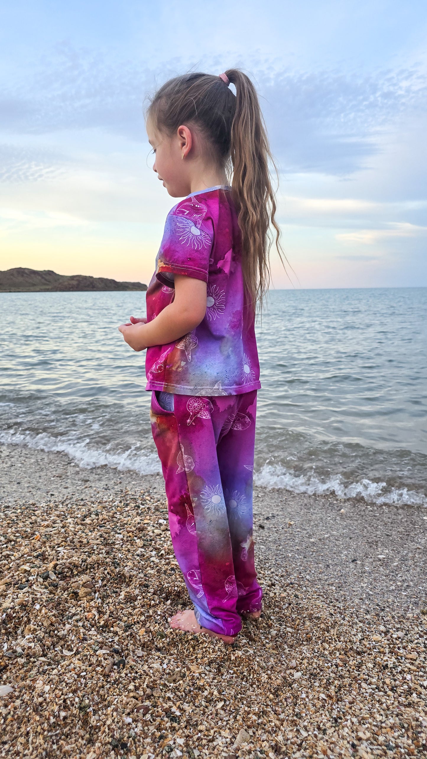 PRE ORDER - Tracksuit pants - Ocean Eclipse