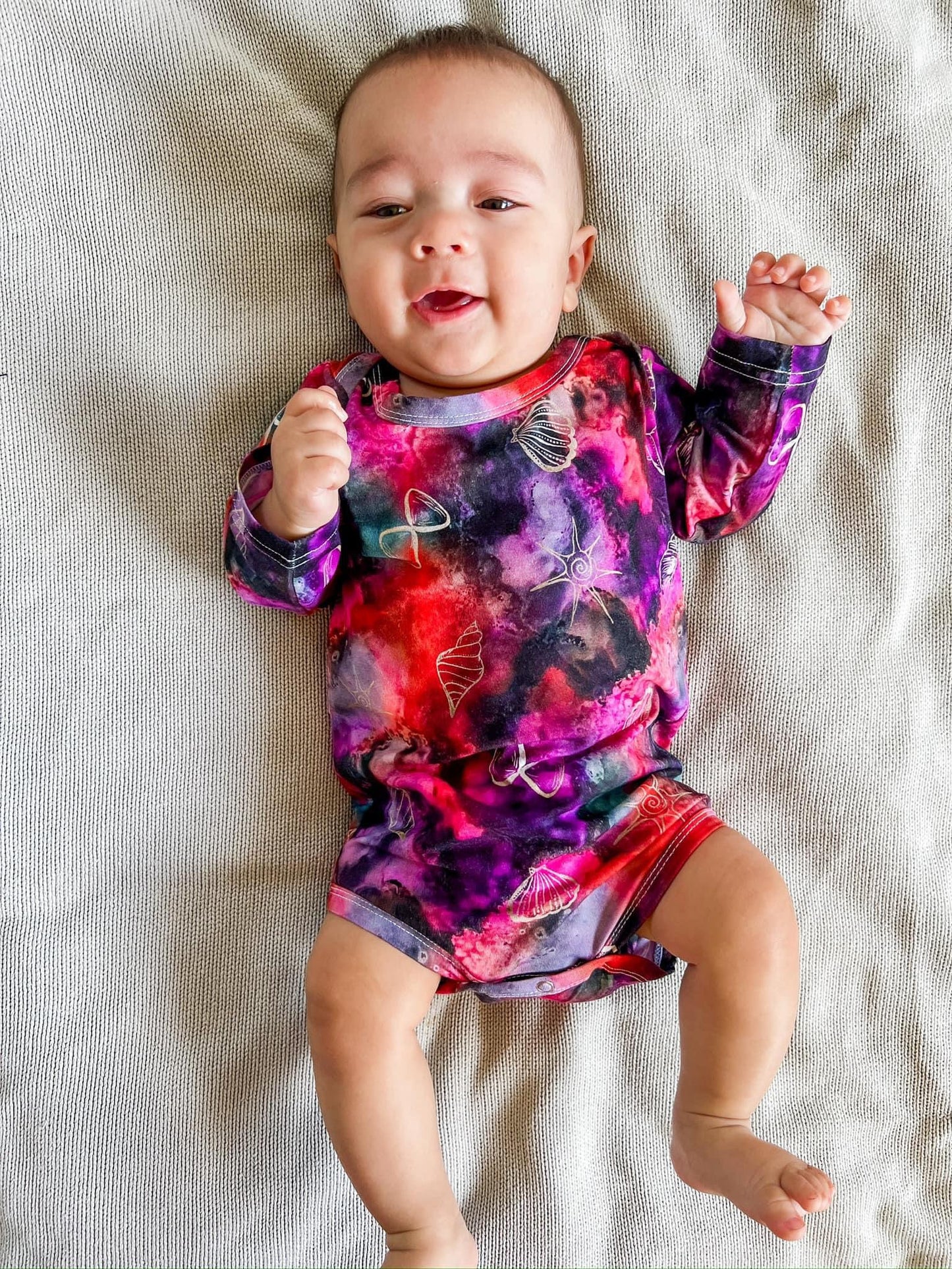 Long sleeve Onesie - Cyclonic Shores