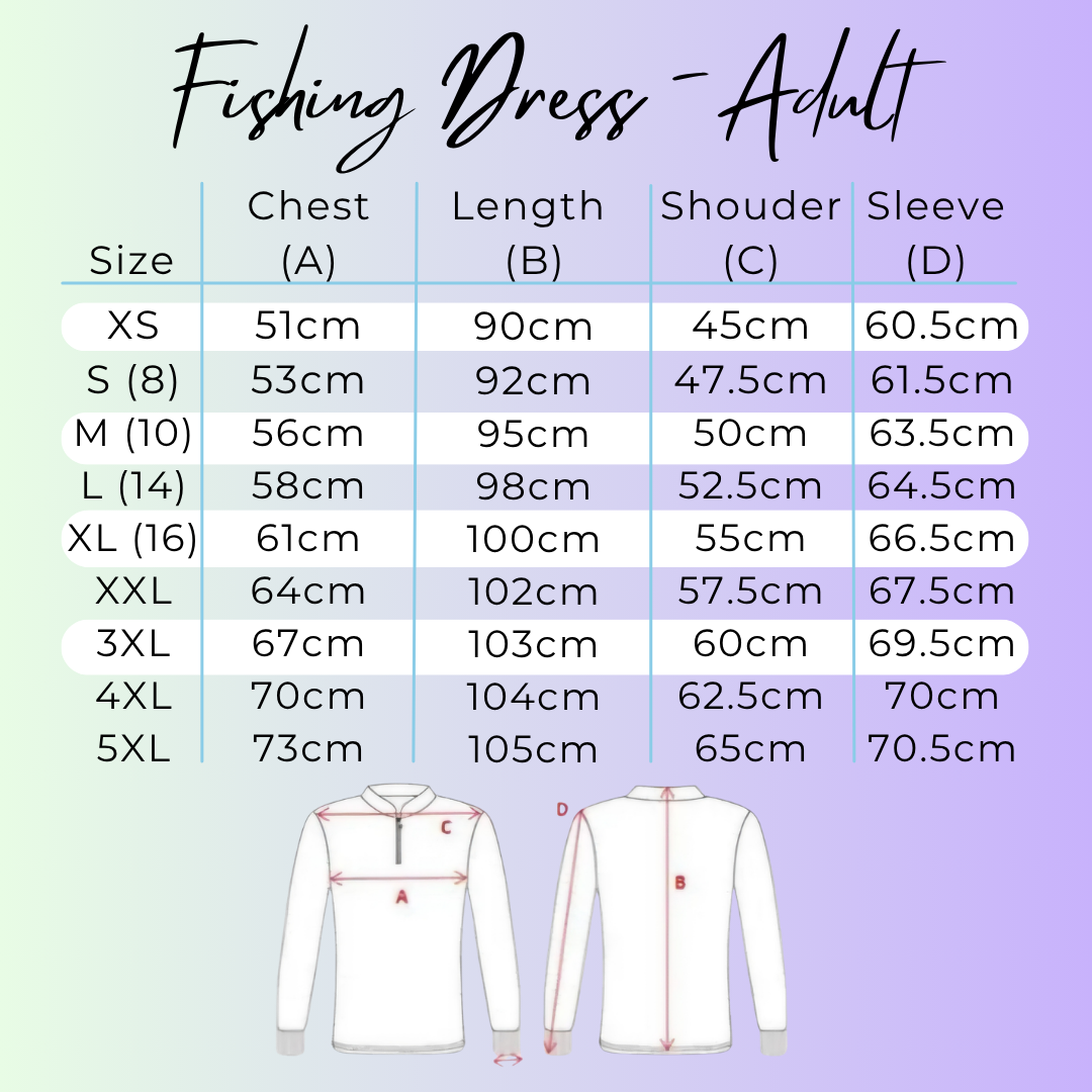 PRE ORDER - Adult Fishing Dress - Otterly Wild