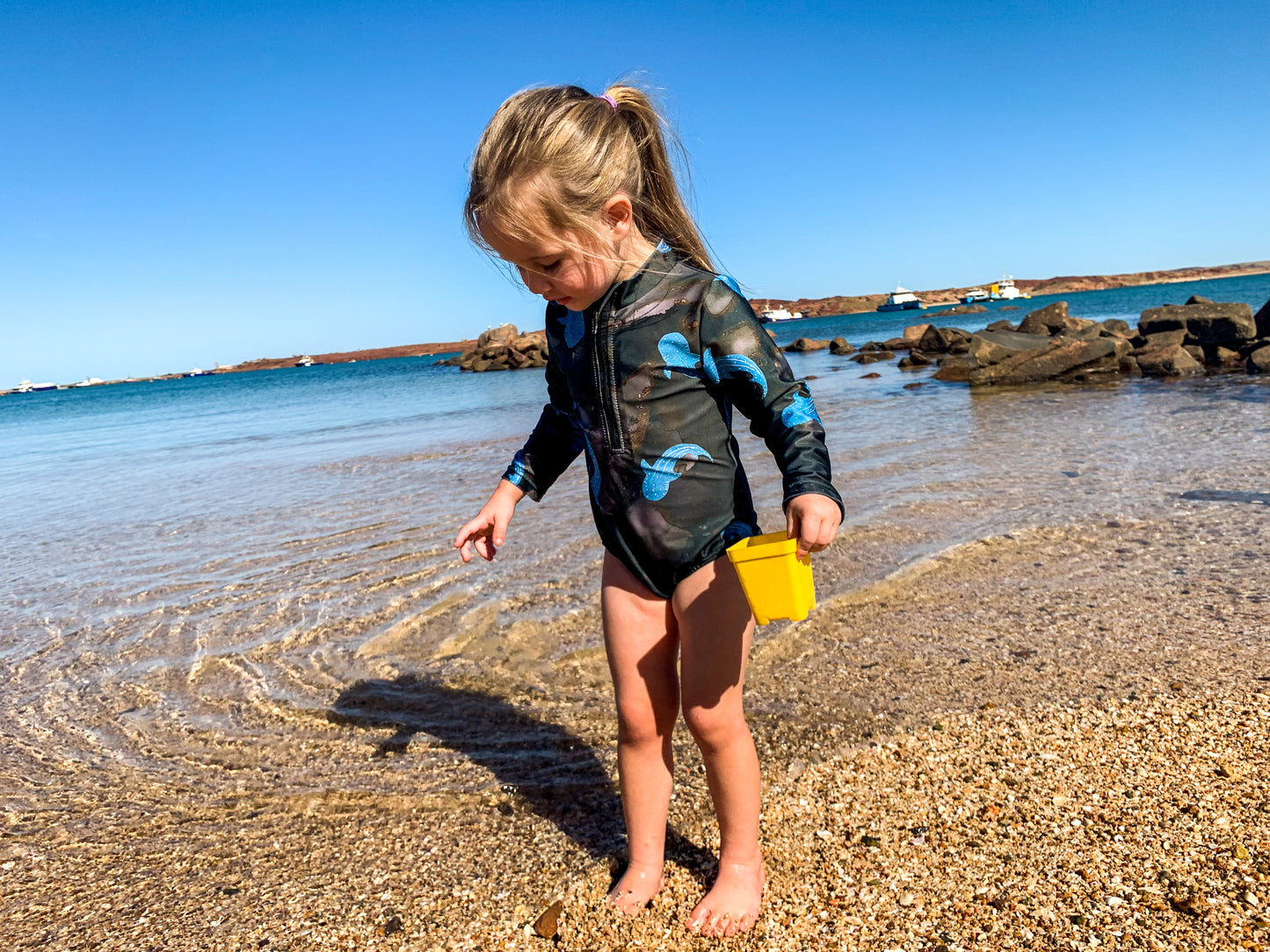 Girls bathers - Ningaloo Blue