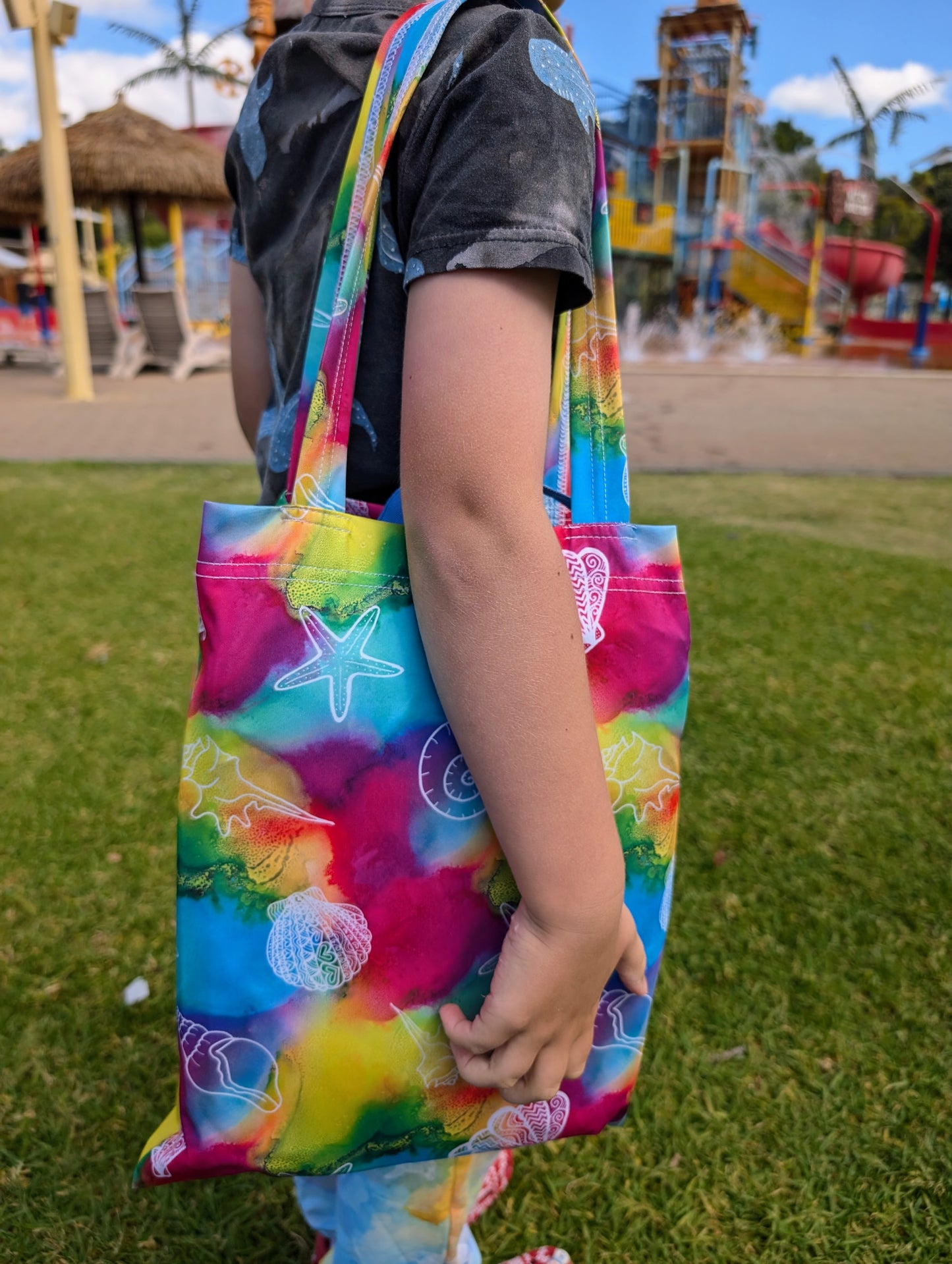 Tote Bag - Rainbow Shells