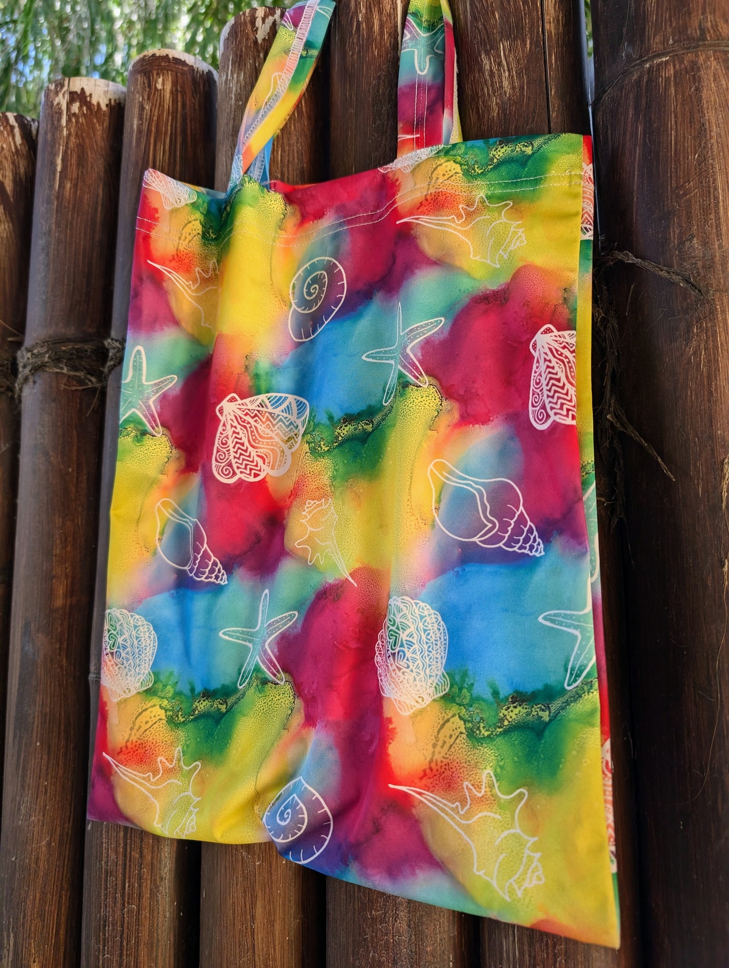 Tote Bag - Rainbow Shells
