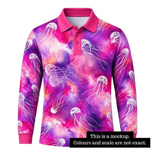 PRE ORDER - Adult Fishing Shirt- Irukandji Cove