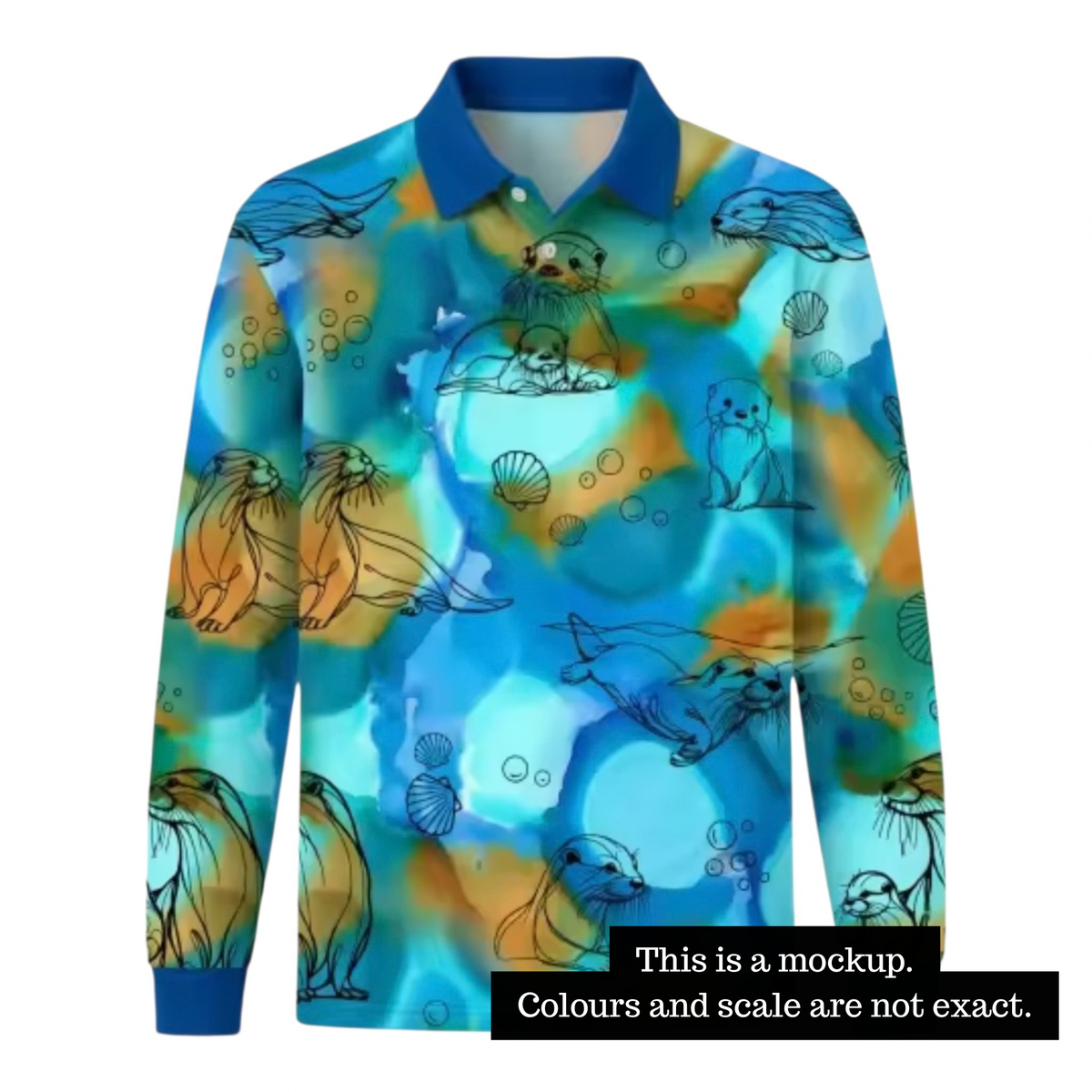 PRE ORDER - Kids Fishing Shirt- Otterly Wild