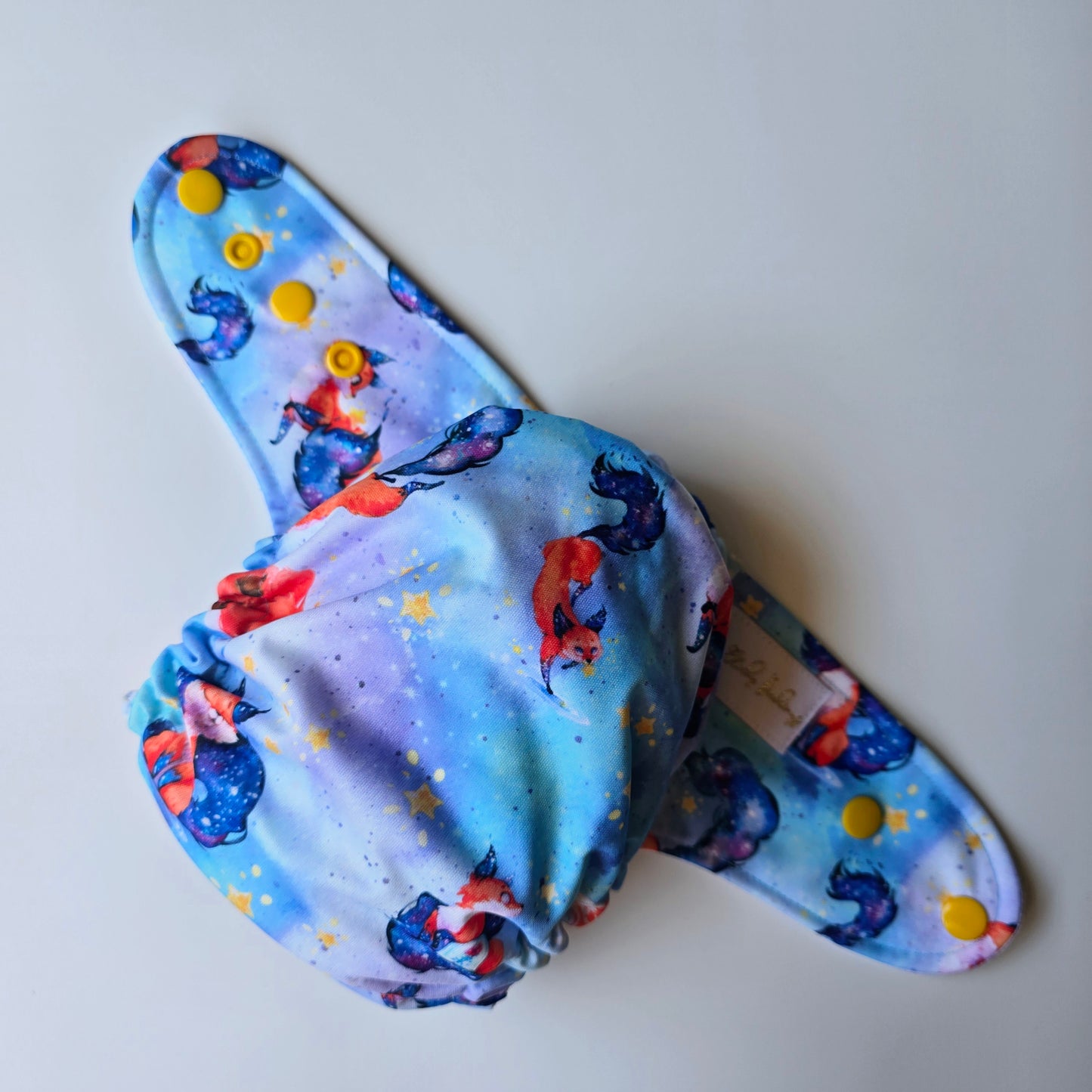 Modern Cloth Nappy - Cosmic Fox