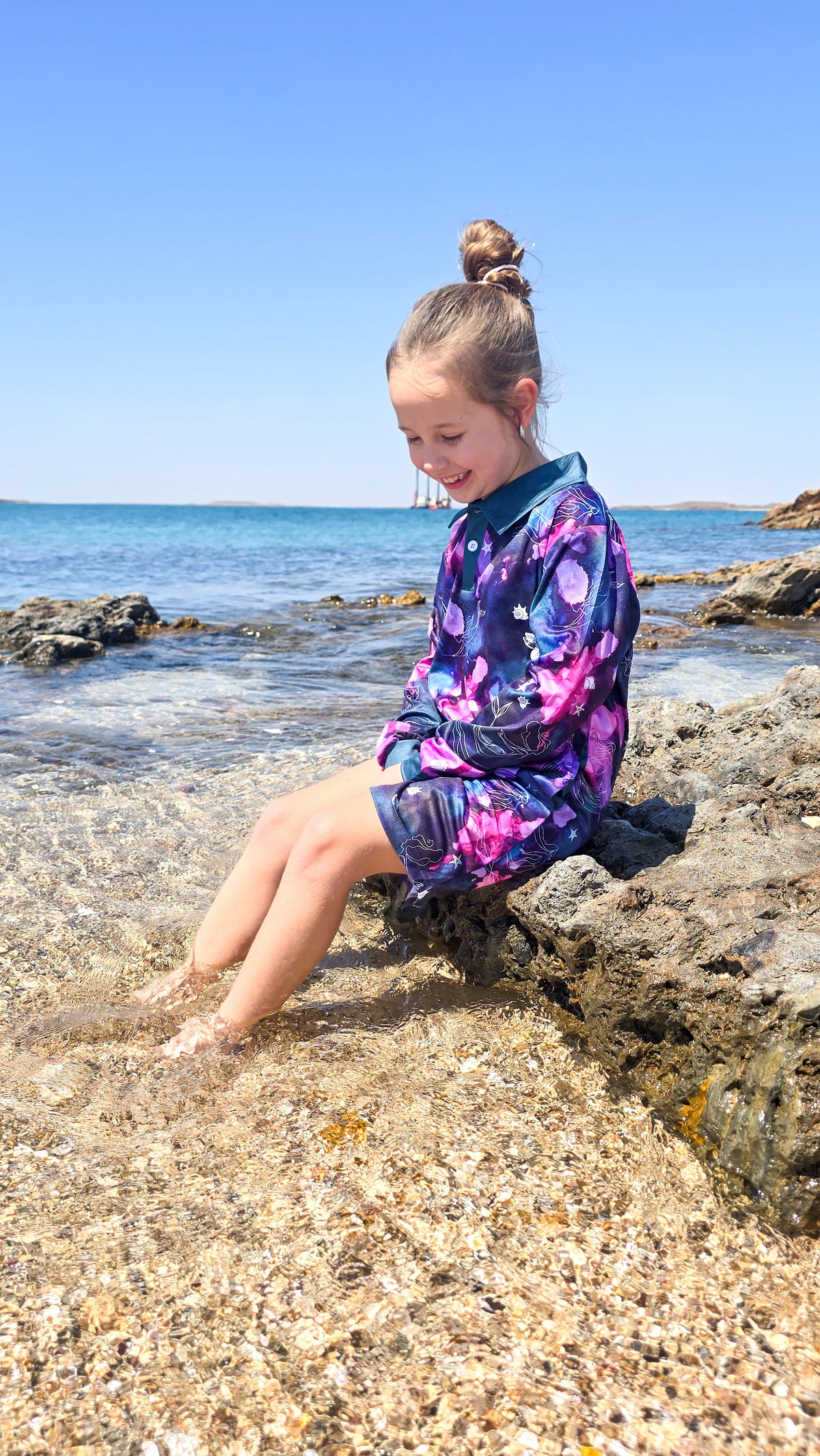 PRE ORDER - Kids Fishing Dress - Sirens