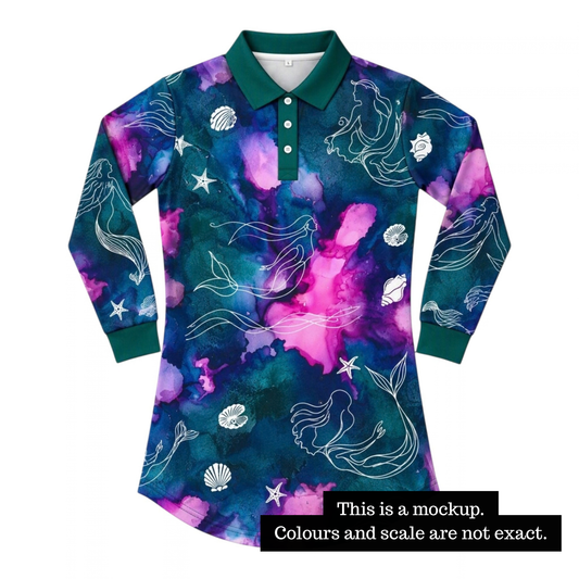 PRE ORDER - Adult Fishing Dress - Sirens
