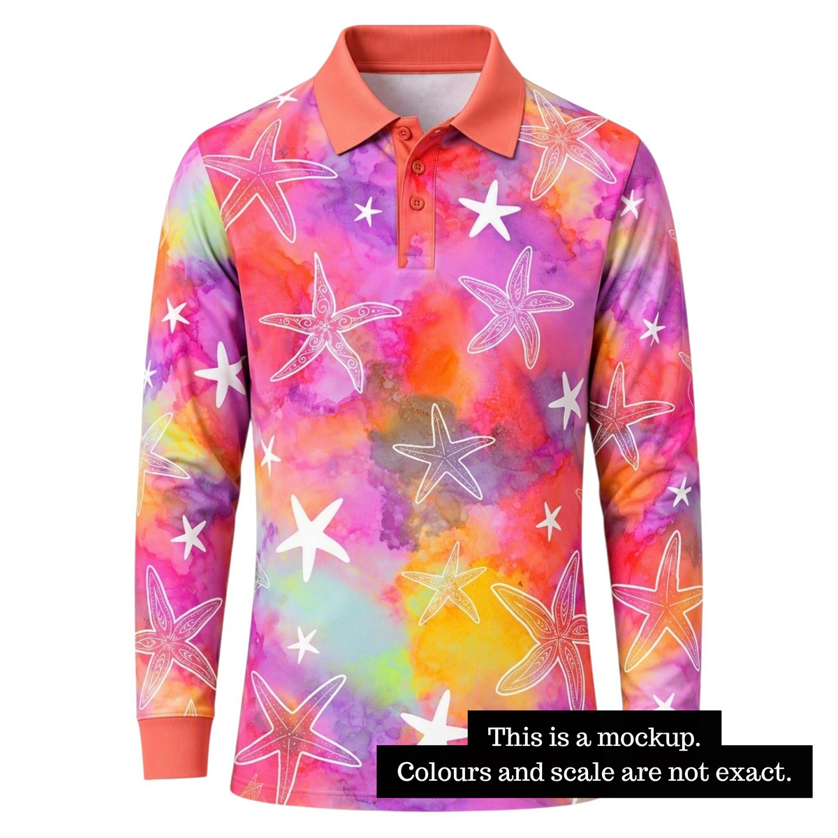 PRE ORDER - Kids Fishing Shirt - Sunset Reef