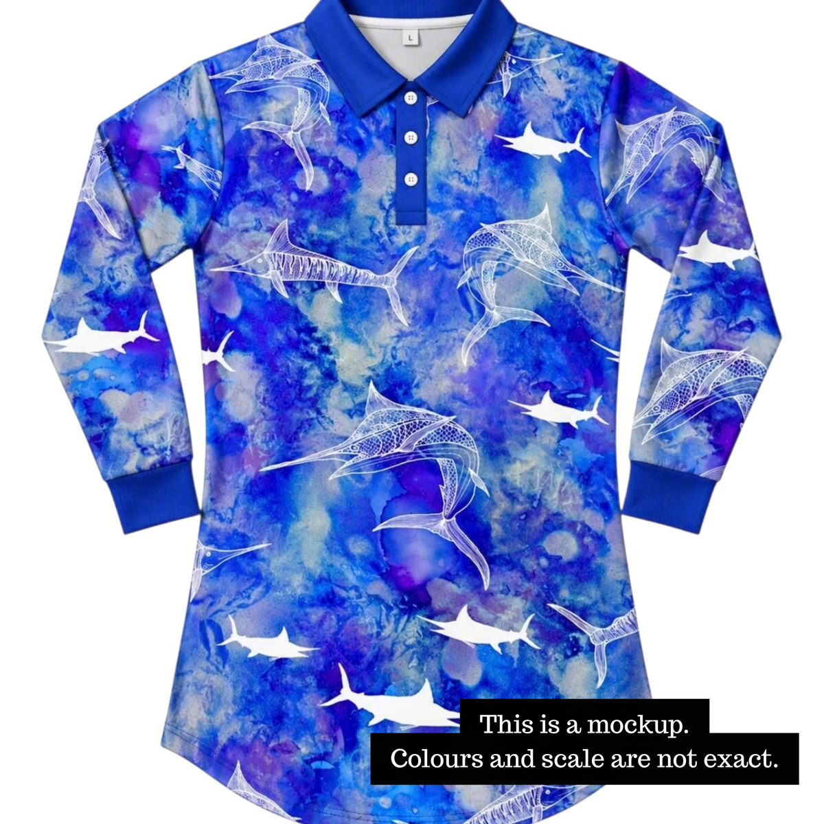 PRE ORDER - Kids Fishing Dress - Makaira Magic