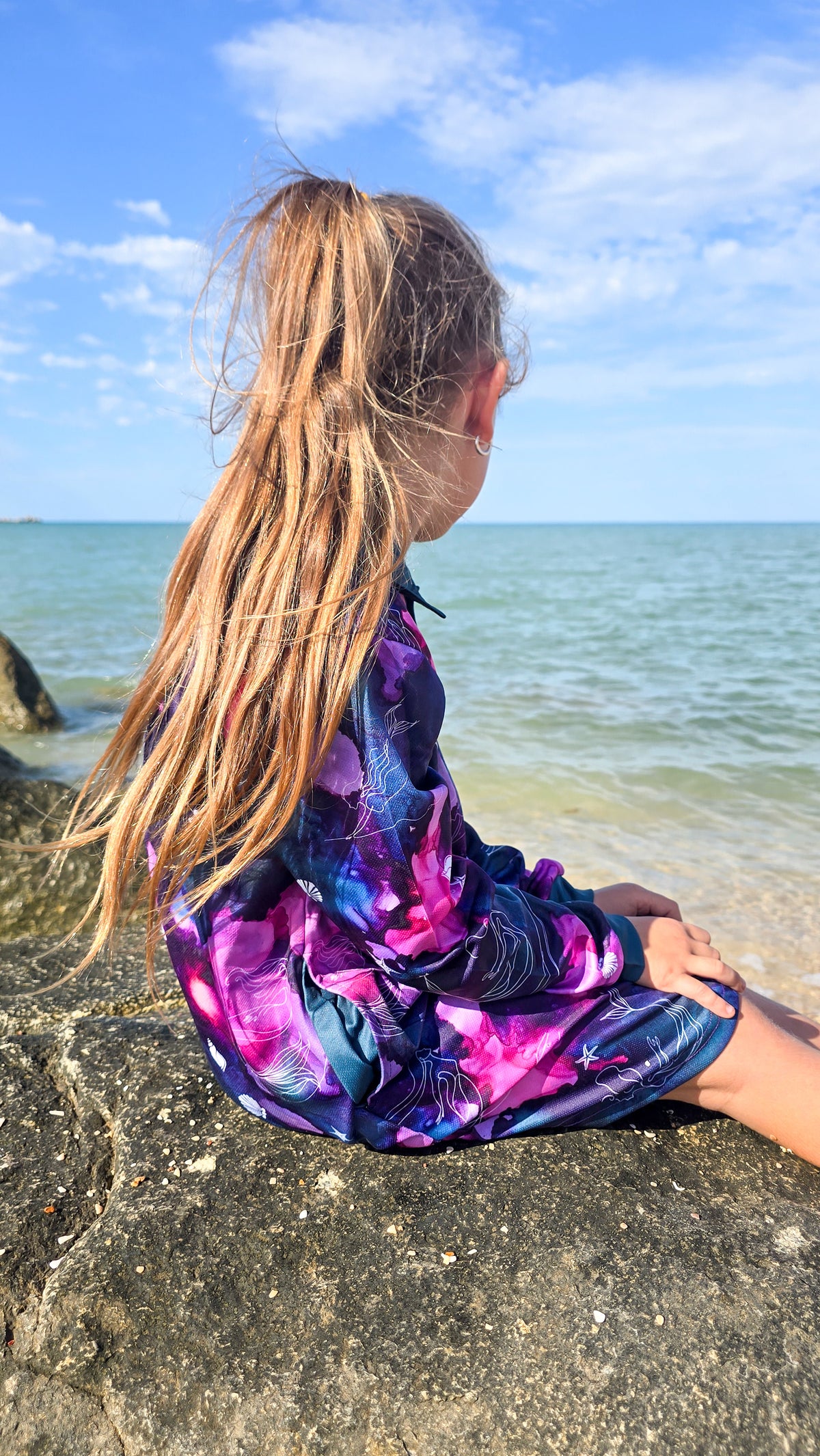 PRE ORDER - Kids Fishing Dress - Sirens