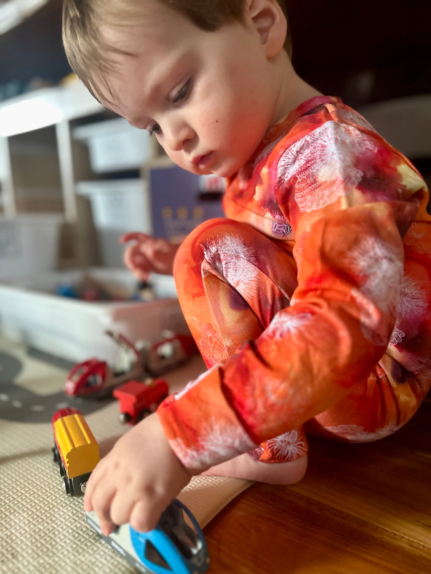 Zip Suit - Fire Reef