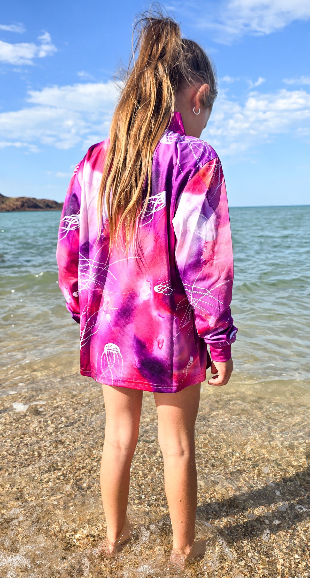 PRE ORDER - Kids Fishing Shirt- Irukandji Cove