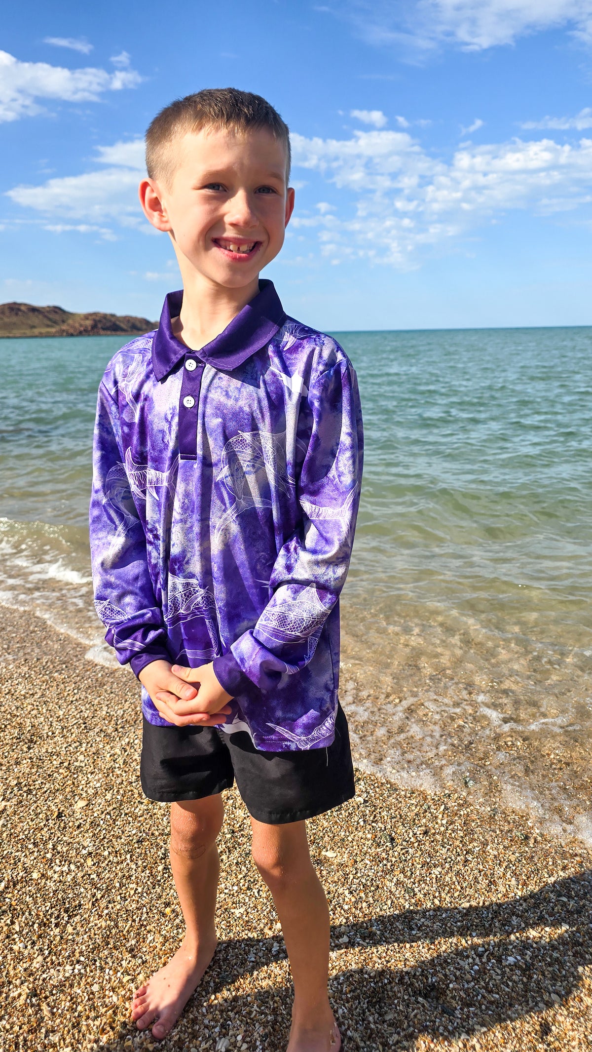PRE ORDER - Kids Fishing Shirt- Makaira Magic
