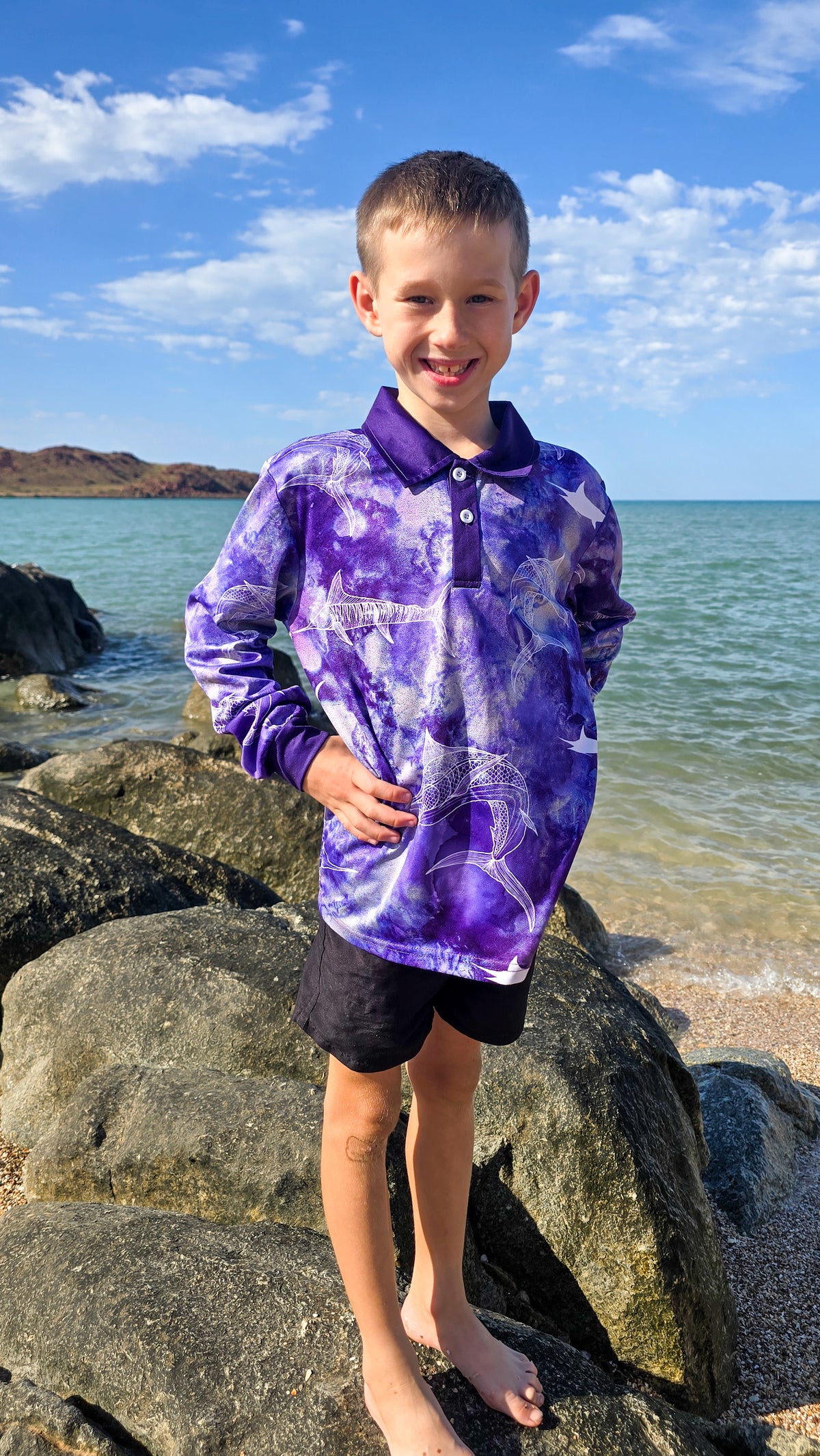 PRE ORDER - Kids Fishing Shirt- Makaira Magic
