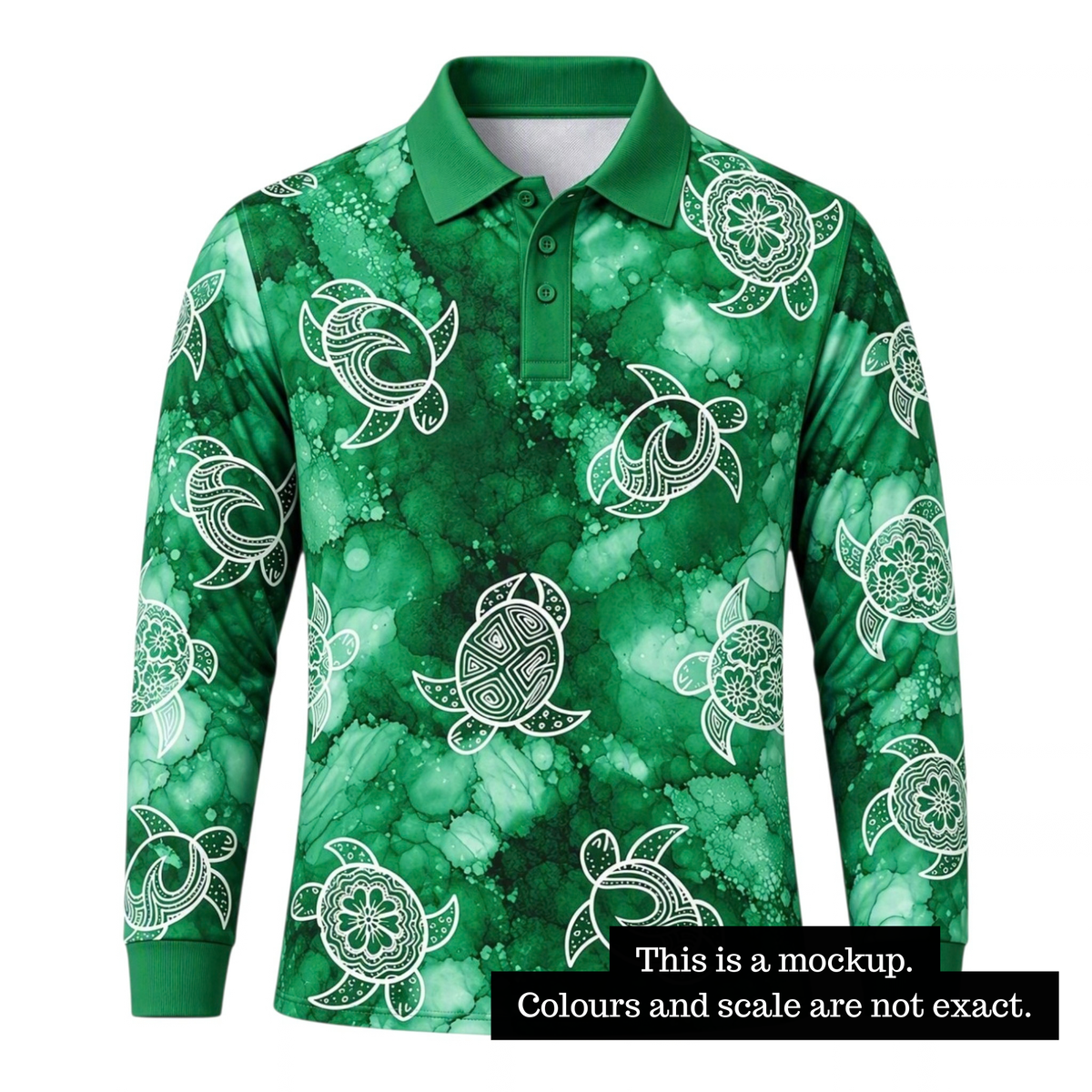 PRE ORDER - Kids Fishing Shirt - Turtle Lagoon