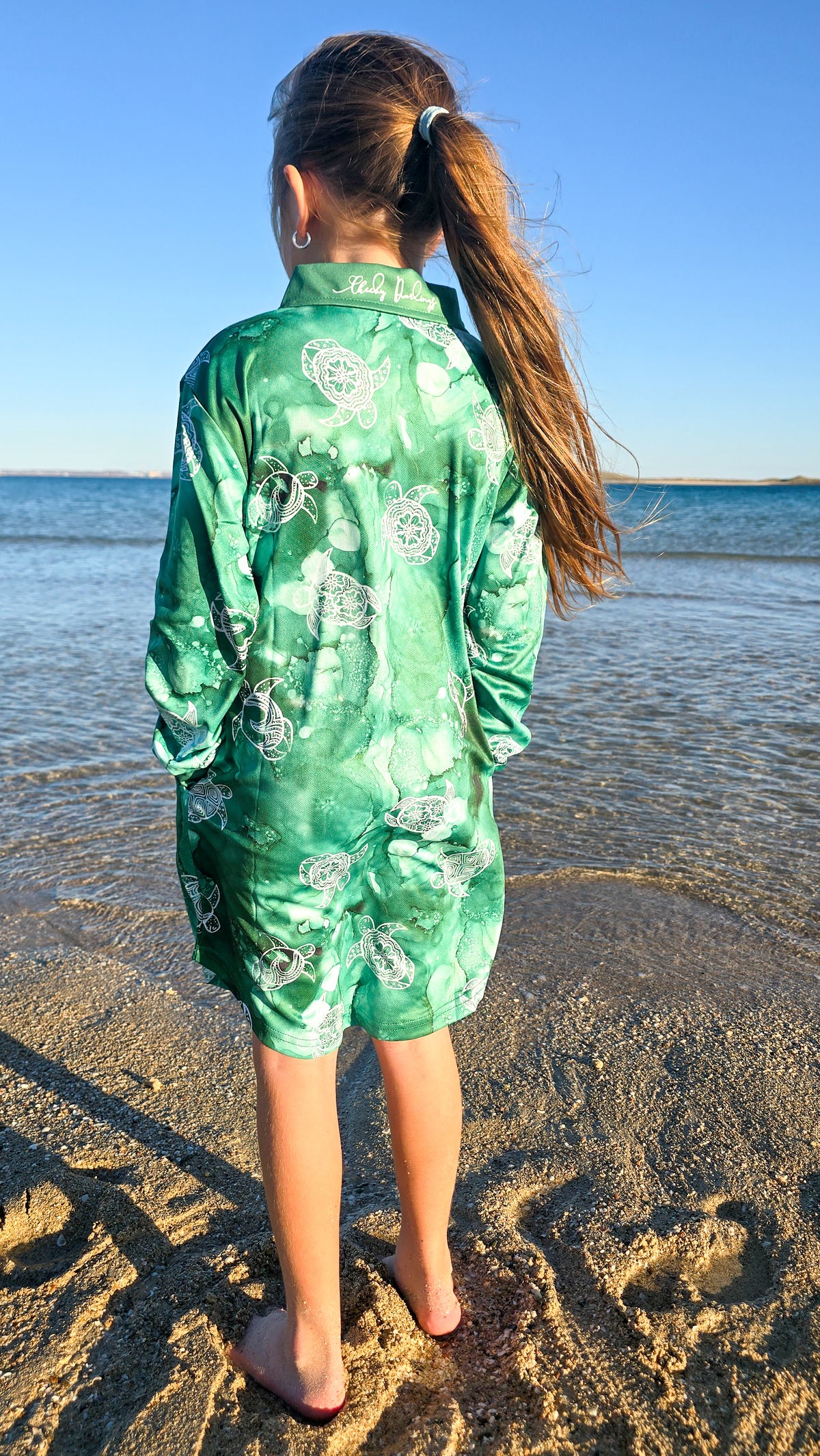 PRE ORDER - Adult Fishing Dress - Turtle Lagoon