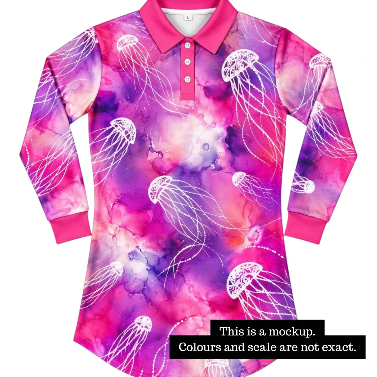 PRE ORDER - Kids Fishing Dress- Irukandji Cove